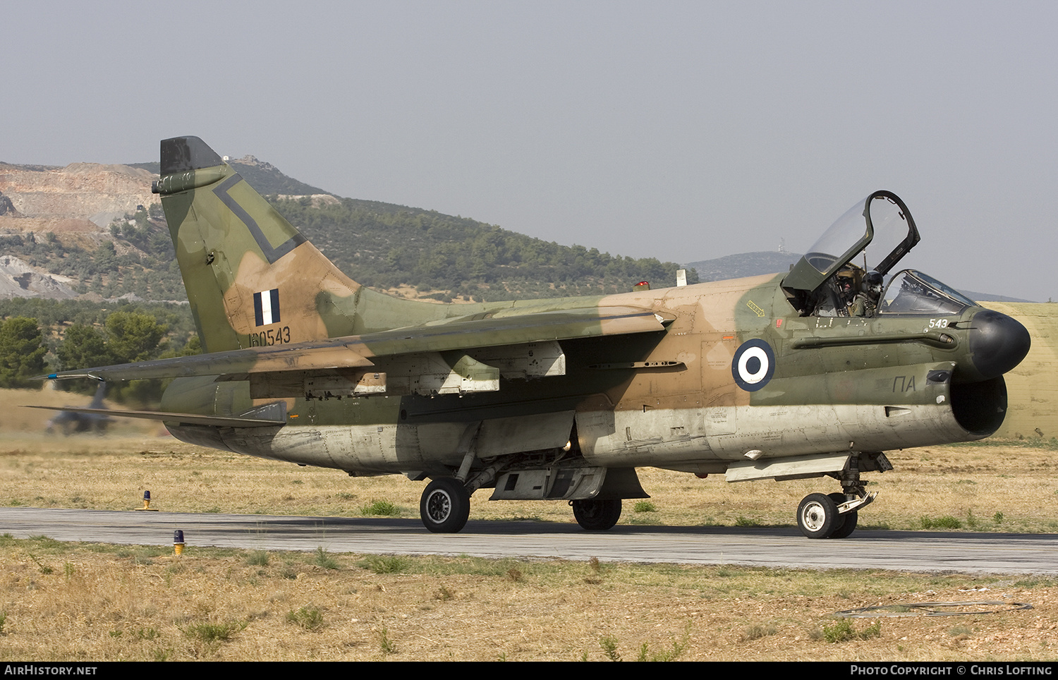 Aircraft Photo of 160543 | Vought A-7E Corsair II | Greece - Air Force | AirHistory.net #301958