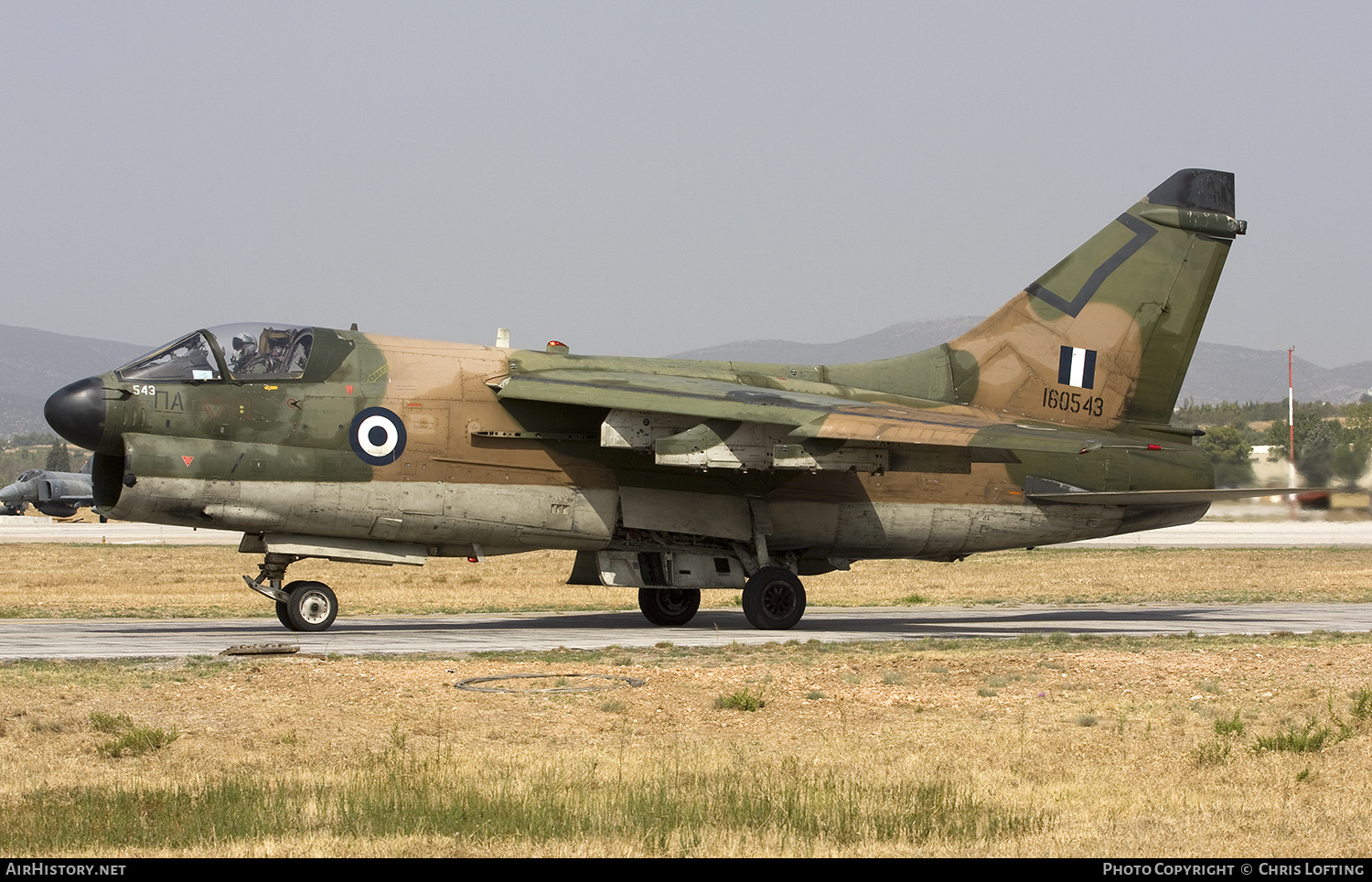 Aircraft Photo of 160543 | Vought A-7E Corsair II | Greece - Air Force | AirHistory.net #301959