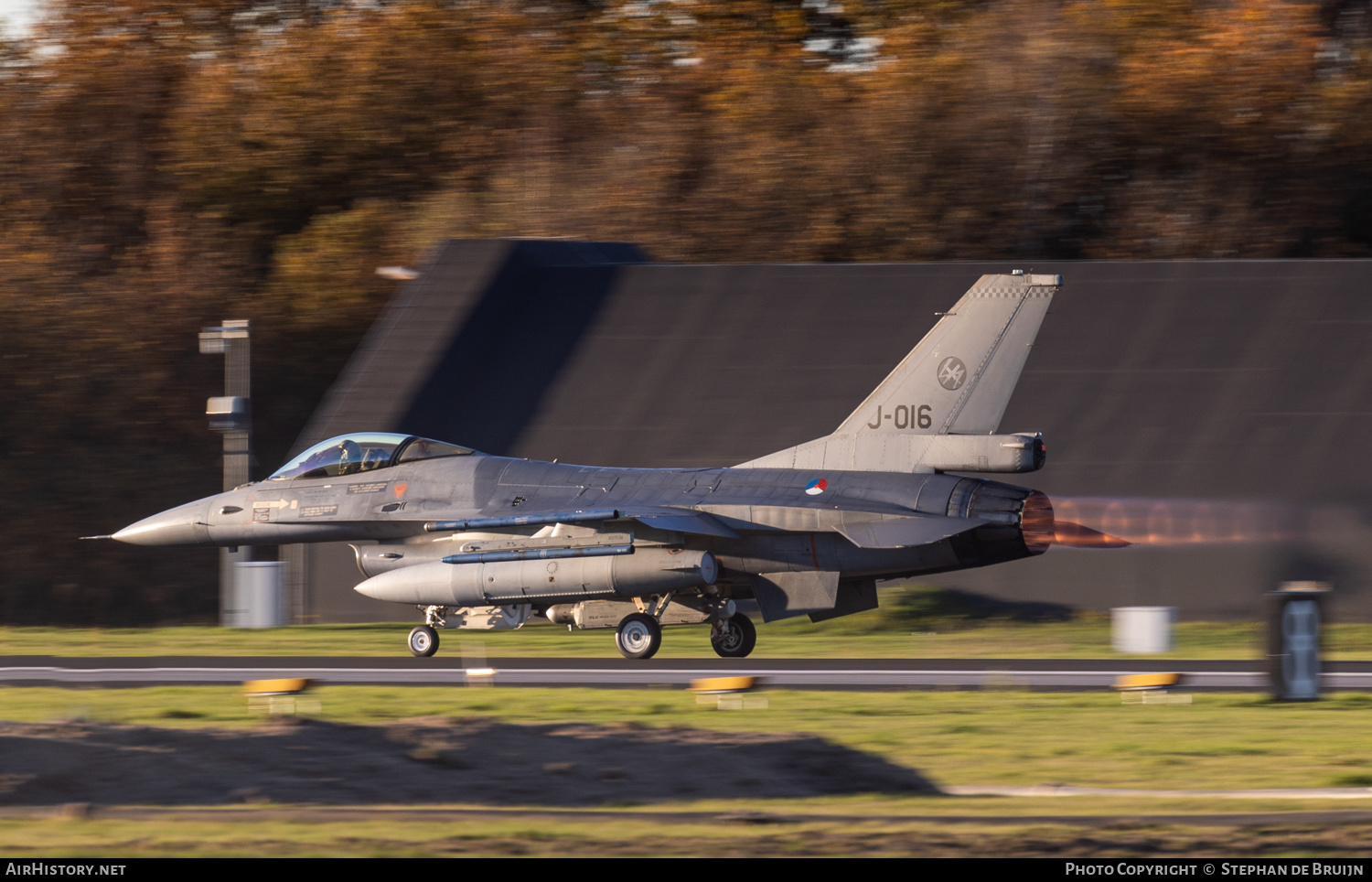 Aircraft Photo of J-016 | General Dynamics F-16AM Fighting Falcon | Netherlands - Air Force | AirHistory.net #301981