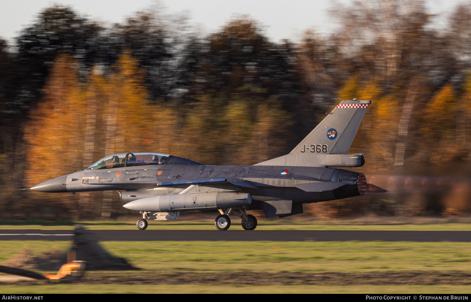 Aircraft Photo of J-368 | General Dynamics F-16BM Fighting Falcon | Netherlands - Air Force | AirHistory.net #301982