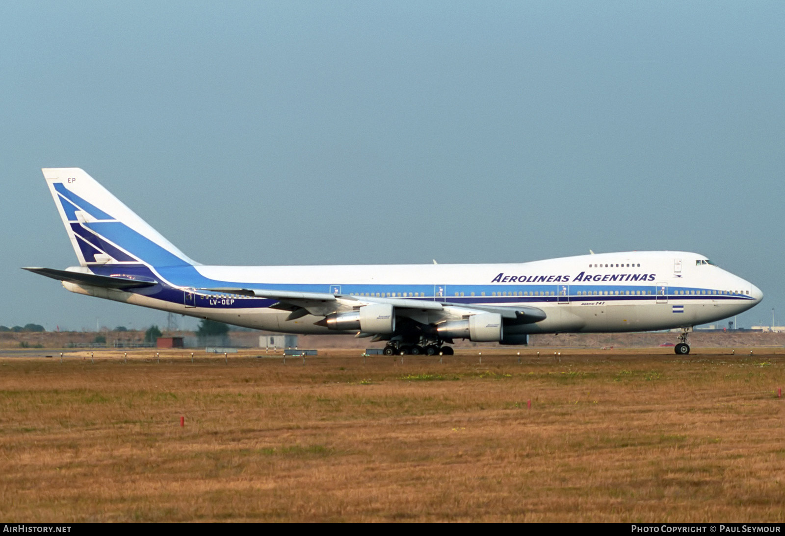 Aircraft Photo of LV-OEP | Boeing 747-287B | Aerolíneas Argentinas | AirHistory.net #302028
