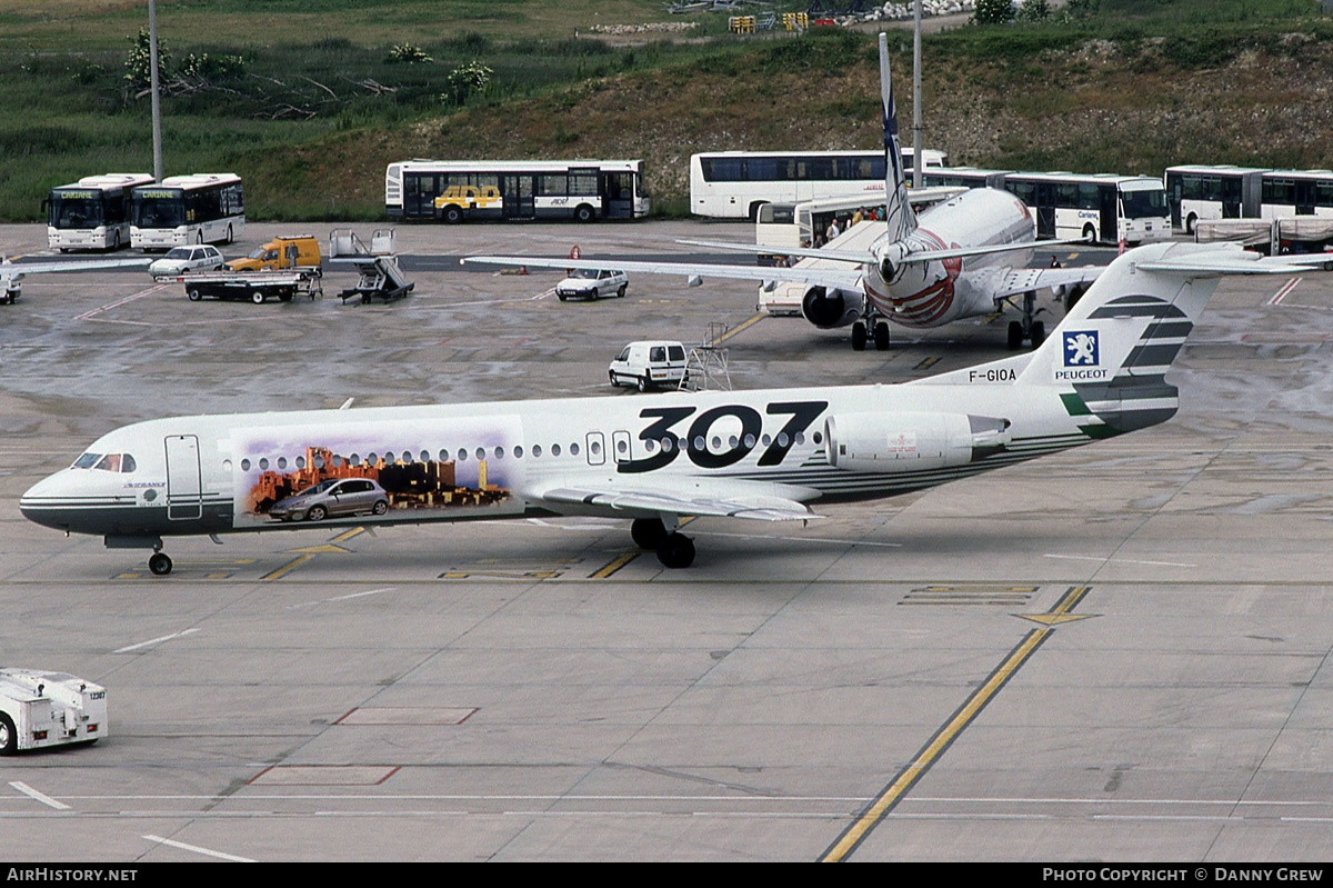 Aircraft Photo of F-GIOA | Fokker 100 (F28-0100) | Occitania Jet Fleet | AirHistory.net #302030