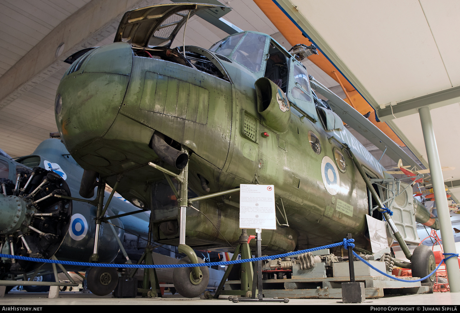 Aircraft Photo of HR-3 | Mil Mi-4 | Finland - Air Force | AirHistory.net #302031