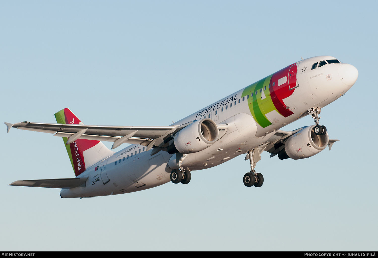 Aircraft Photo of CS-TNI | Airbus A320-214 | TAP Portugal | AirHistory.net #302034