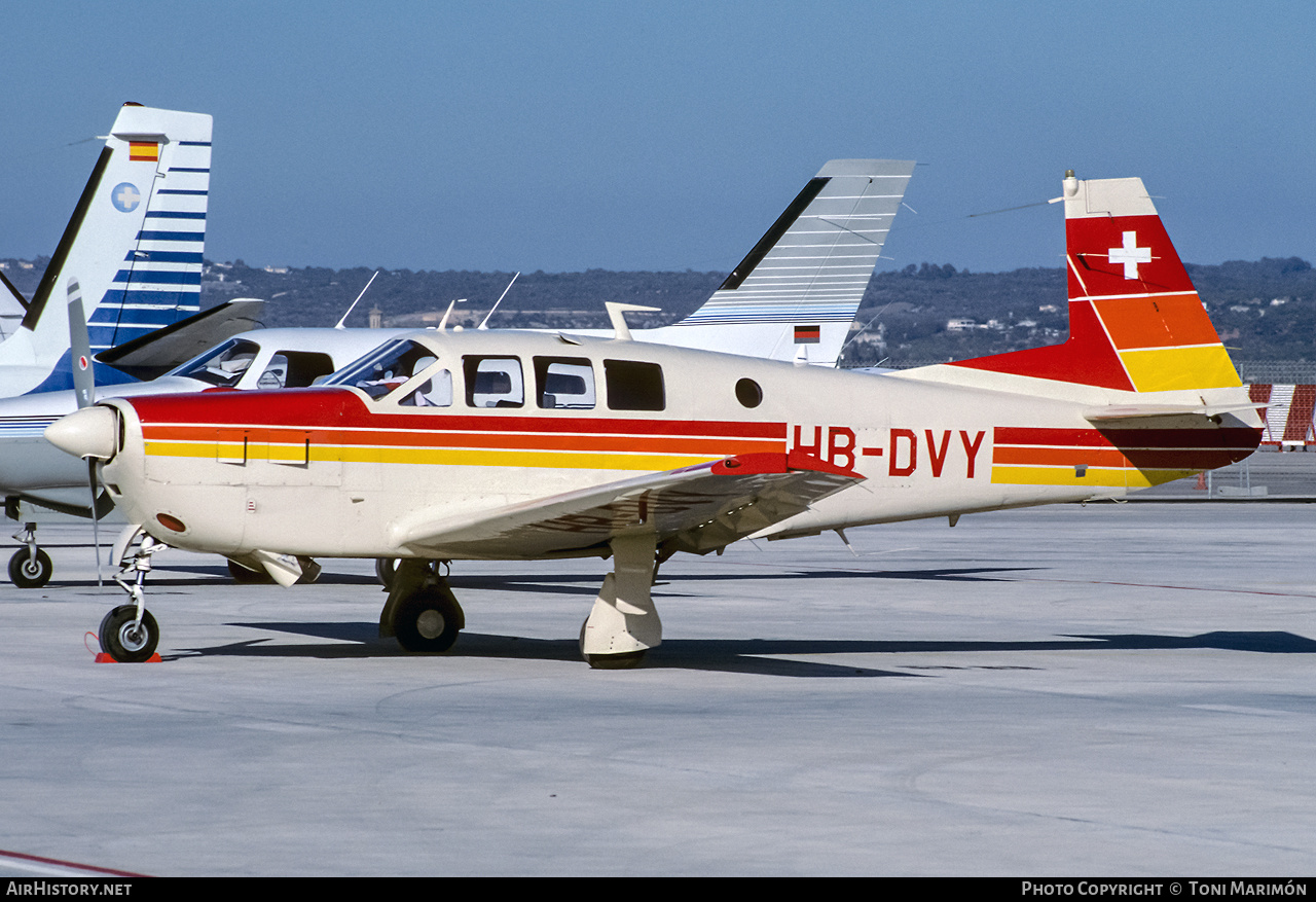 Aircraft Photo of HB-DVY | Mooney M-22 Mustang | AirHistory.net #302048