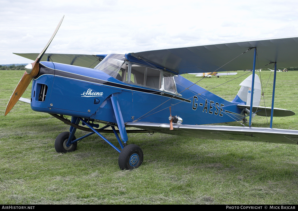 Aircraft Photo of G-AESE | De Havilland D.H. 87B Hornet Moth | AirHistory.net #302124