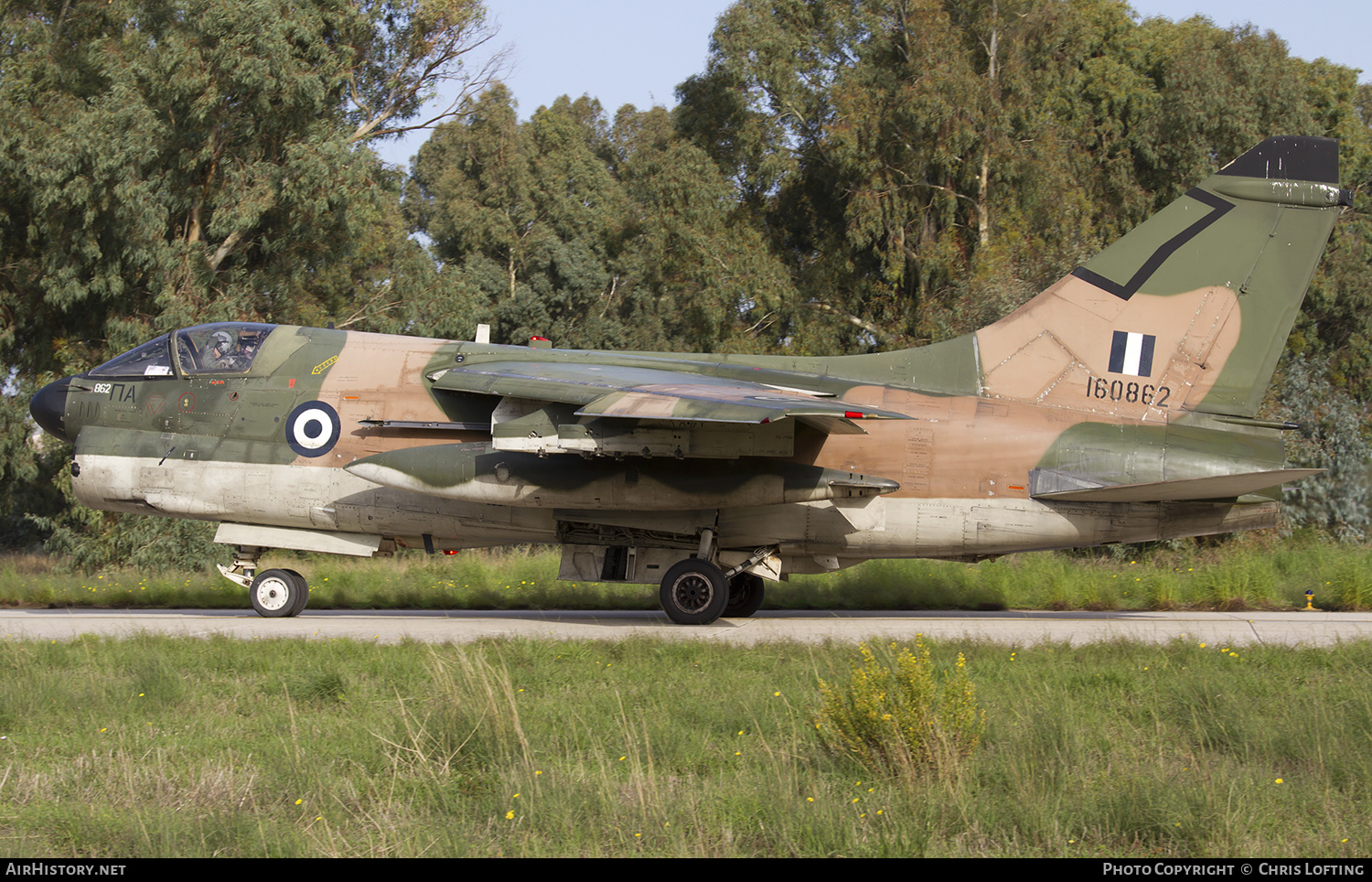 Aircraft Photo of 160862 | Vought A-7E Corsair II | Greece - Air Force | AirHistory.net #302126