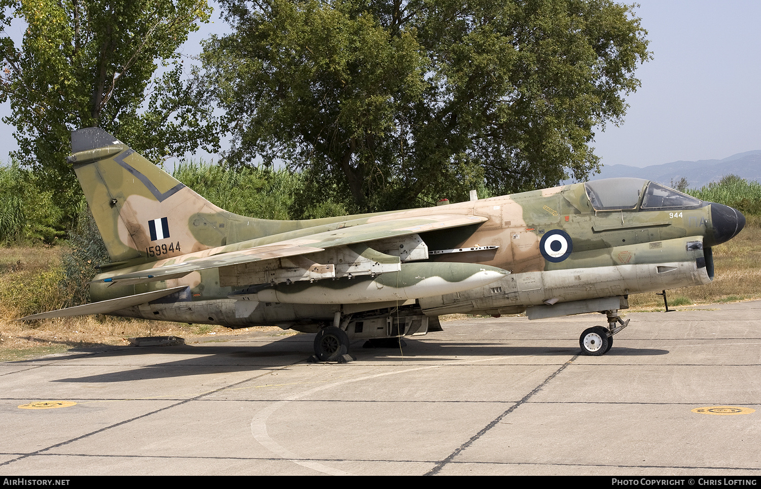 Aircraft Photo of 159944 | LTV A-7H Corsair II | Greece - Air Force | AirHistory.net #302135