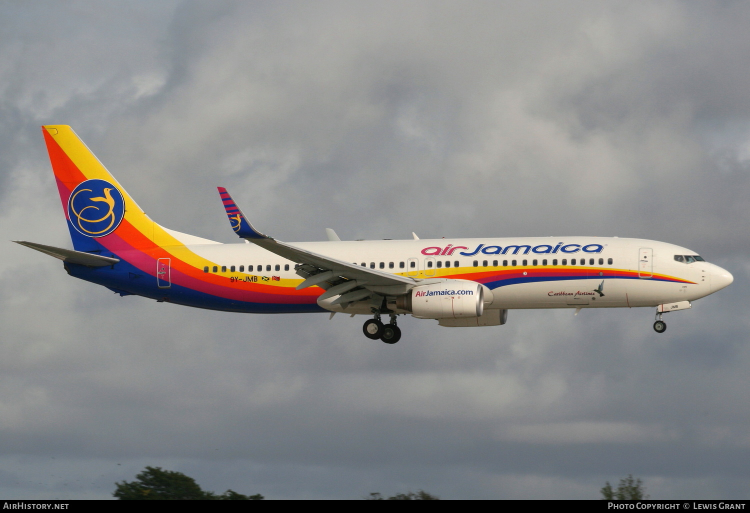 Aircraft Photo of 9Y-JMB | Boeing 737-8Q8 | Air Jamaica | AirHistory.net #302142