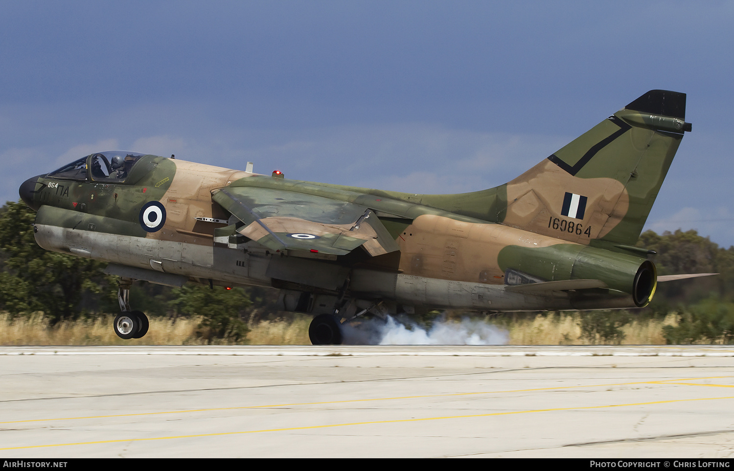 Aircraft Photo of 160864 | Vought A-7E Corsair II | Greece - Air Force | AirHistory.net #302146