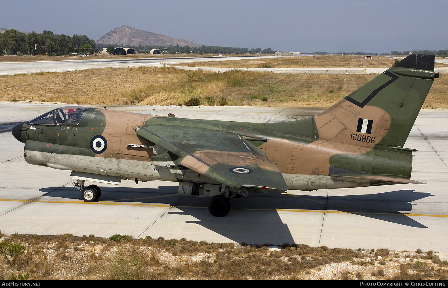 Aircraft Photo of 160866 | Vought A-7E Corsair II | Greece - Air Force | AirHistory.net #302149