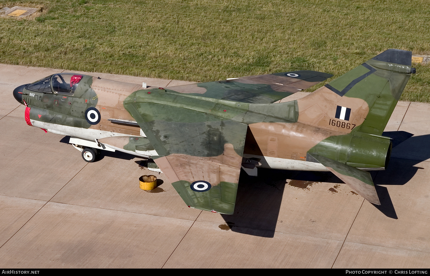 Aircraft Photo of 160867 | Vought A-7E Corsair II | Greece - Air Force | AirHistory.net #302150