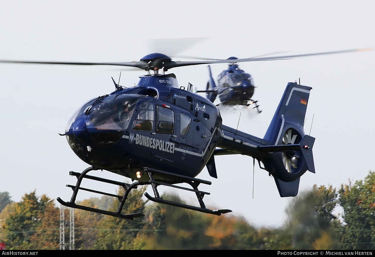 Aircraft Photo of D-HVBM | Eurocopter EC-135T-2+ | Bundespolizei | AirHistory.net #302154