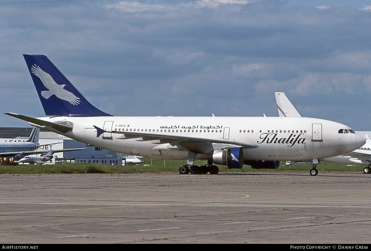 Aircraft Photo of F-OGYS | Airbus A310-324/ET | Khalifa Airways | AirHistory.net #302187