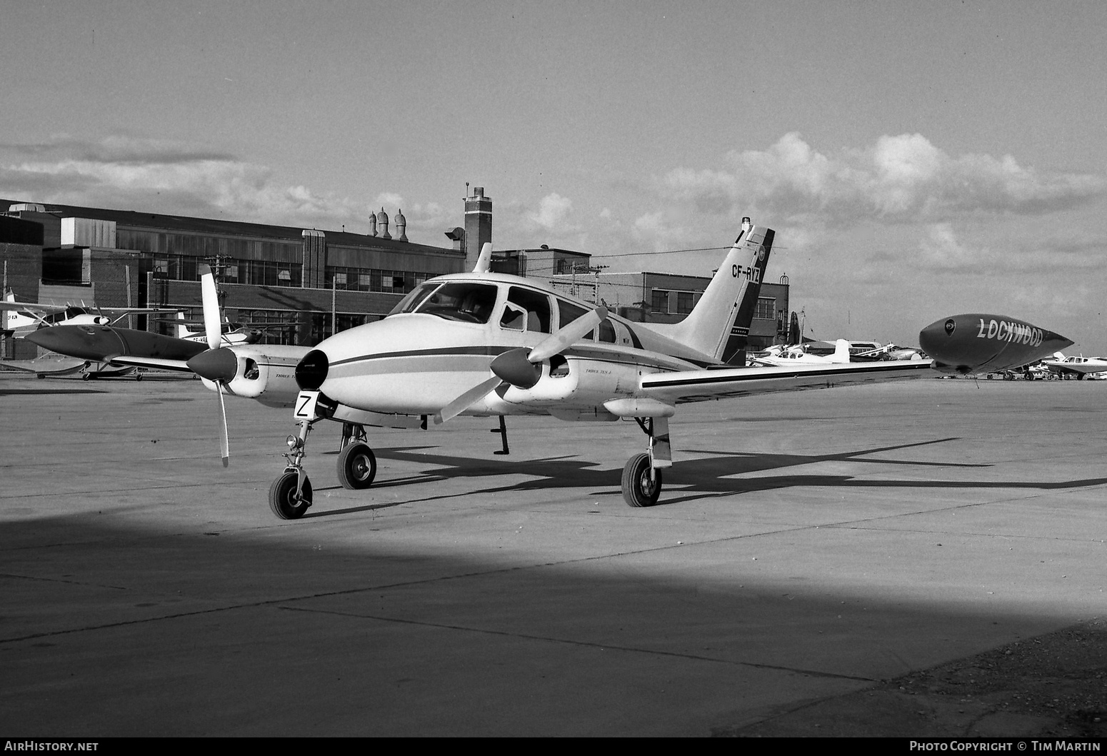 Aircraft Photo of CF-RYZ | Cessna 310J | Lockwood Survey | AirHistory.net #302192
