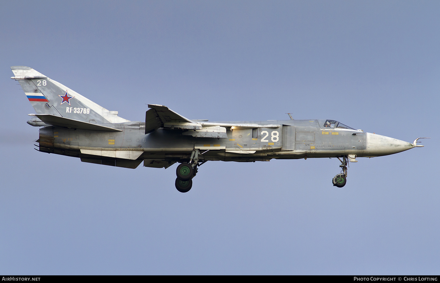 Aircraft Photo of RF-33769 | Sukhoi Su-24 | Russia - Navy | AirHistory.net #302207