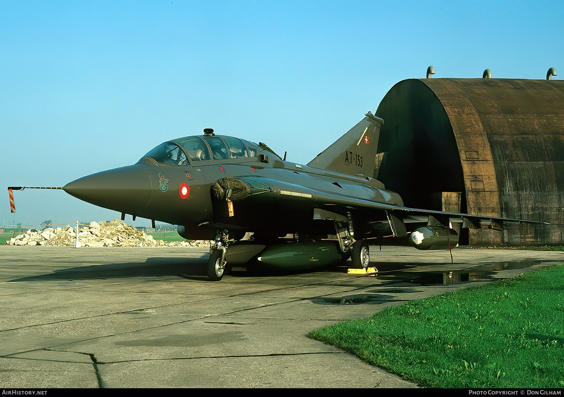 Aircraft Photo of AT-153 | Saab TF-35 Draken | Denmark - Air Force | AirHistory.net #302209