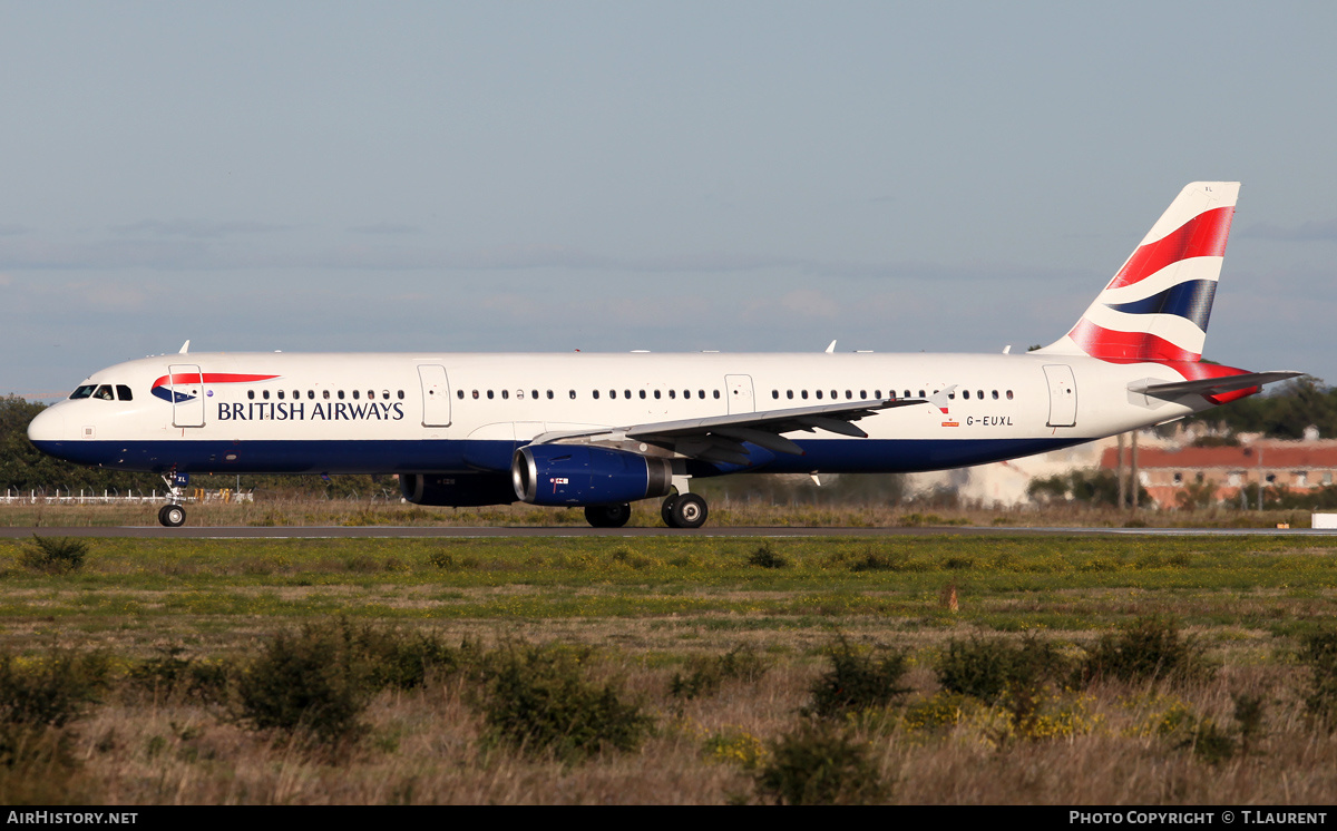 Aircraft Photo of G-EUXL | Airbus A321-231 | British Airways | AirHistory.net #302213
