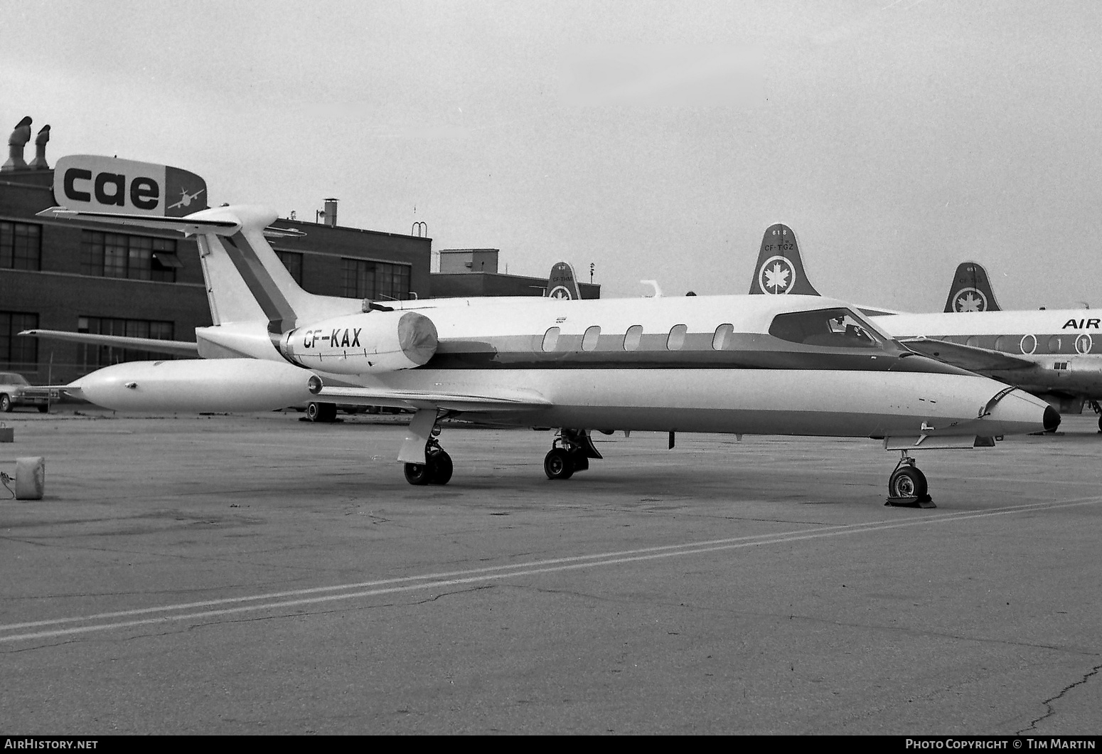Aircraft Photo of CF-KAX | Lear Jet 25 | AirHistory.net #302217