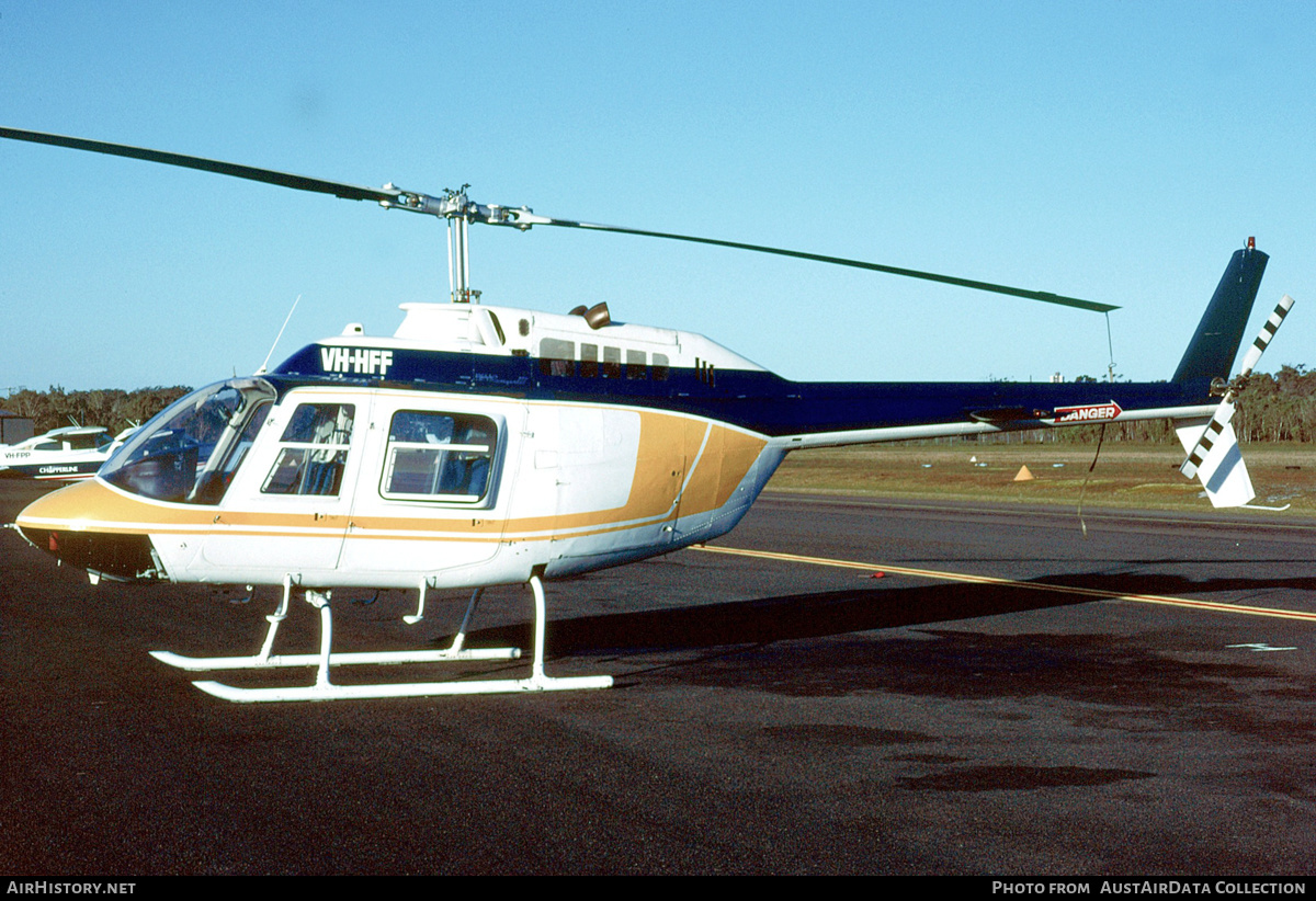Aircraft Photo of VH-HFF | Bell 206B-3 JetRanger III | AirHistory.net #302224