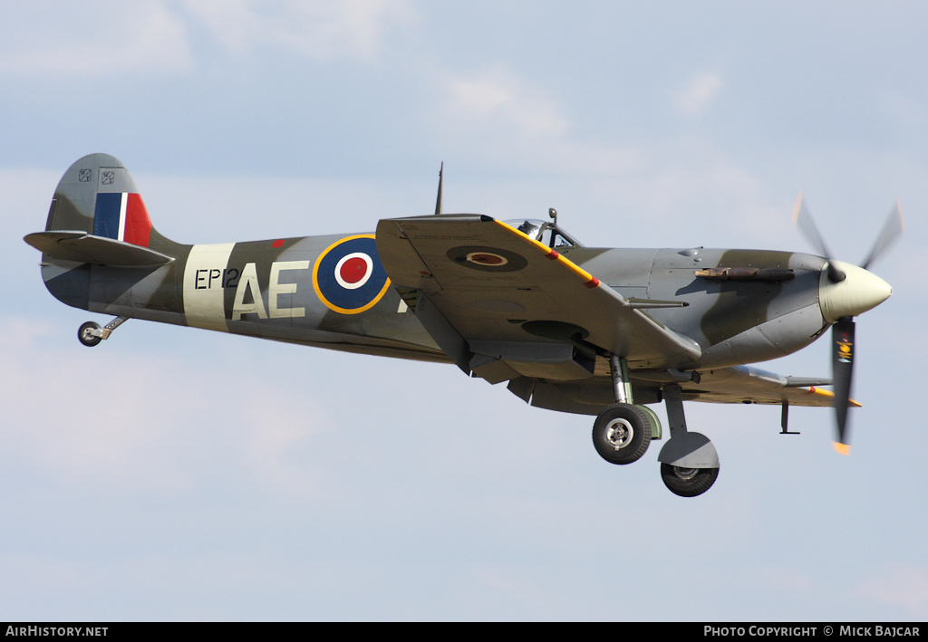 Aircraft Photo of G-LFVB / EP120 | Supermarine 349 Spitfire LF5B | UK - Air Force | AirHistory.net #302250