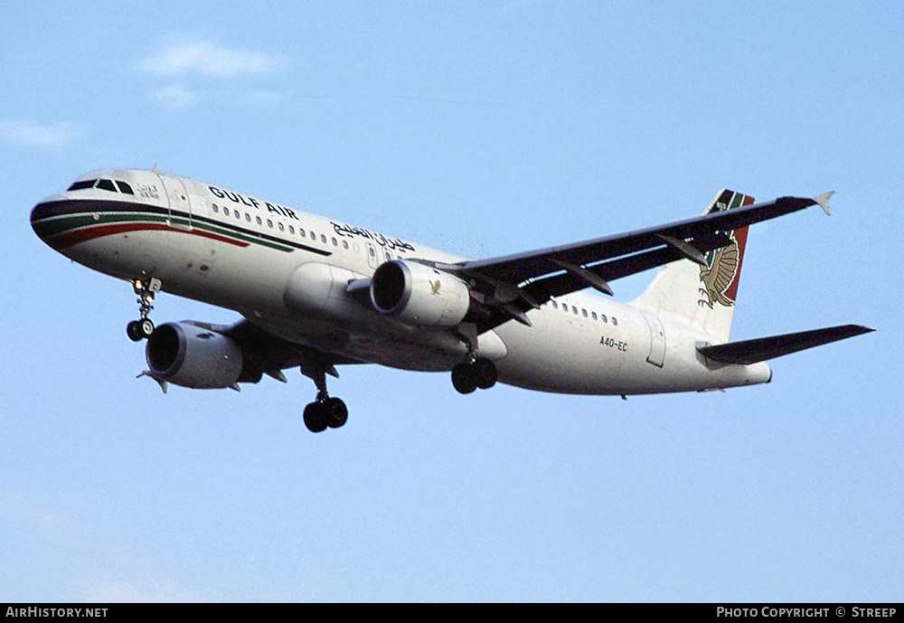 Aircraft Photo of A4O-EC | Airbus A320-212 | Gulf Air | AirHistory.net #302257