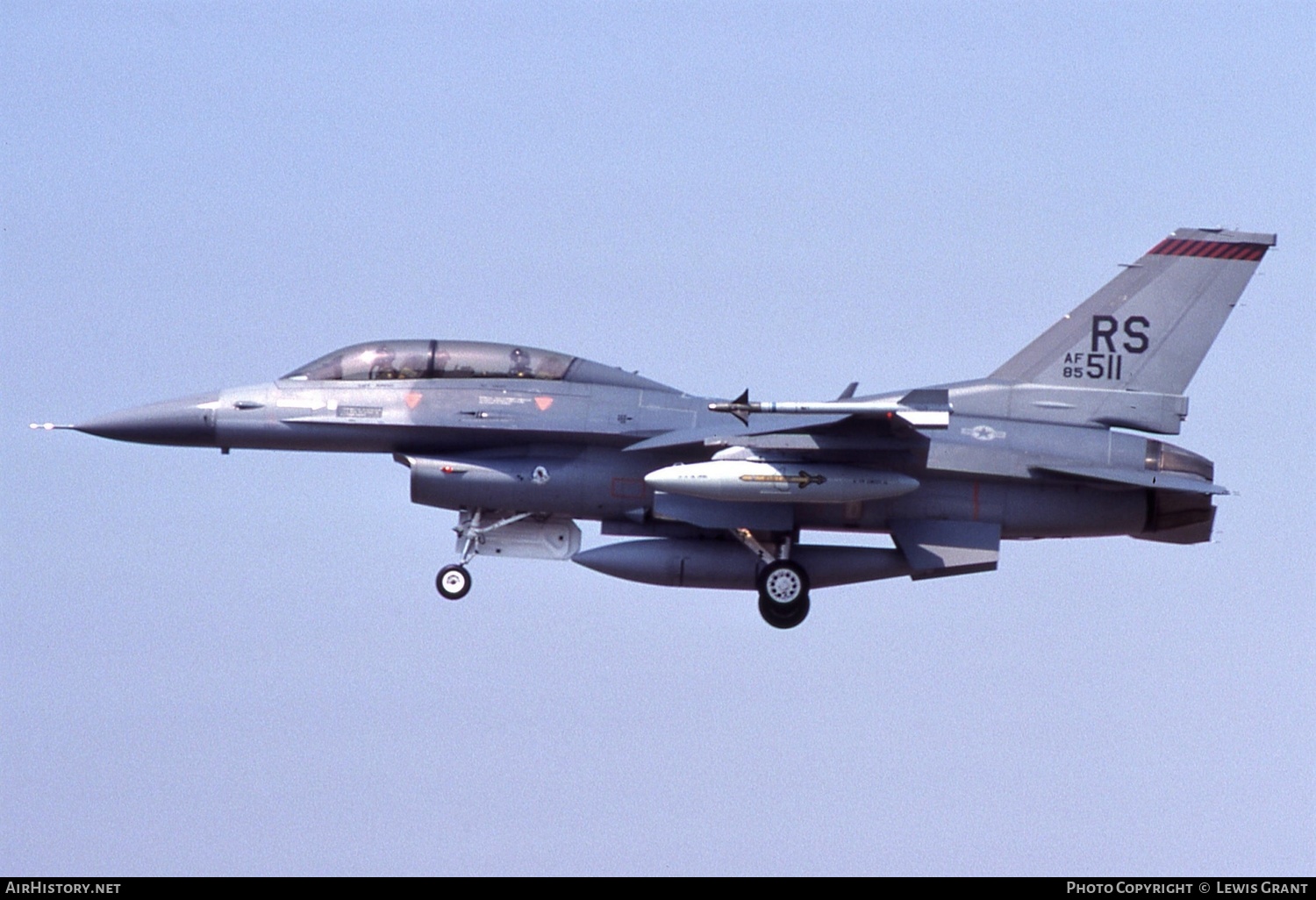 Aircraft Photo of 85-1511 / AF85-511 | General Dynamics F-16D Fighting Falcon | USA - Air Force | AirHistory.net #302266