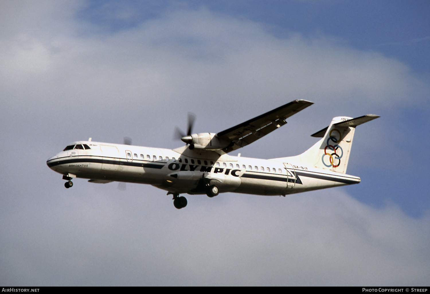 Aircraft Photo of SX-BIF | ATR ATR-72-202 | Olympic | AirHistory.net #302268