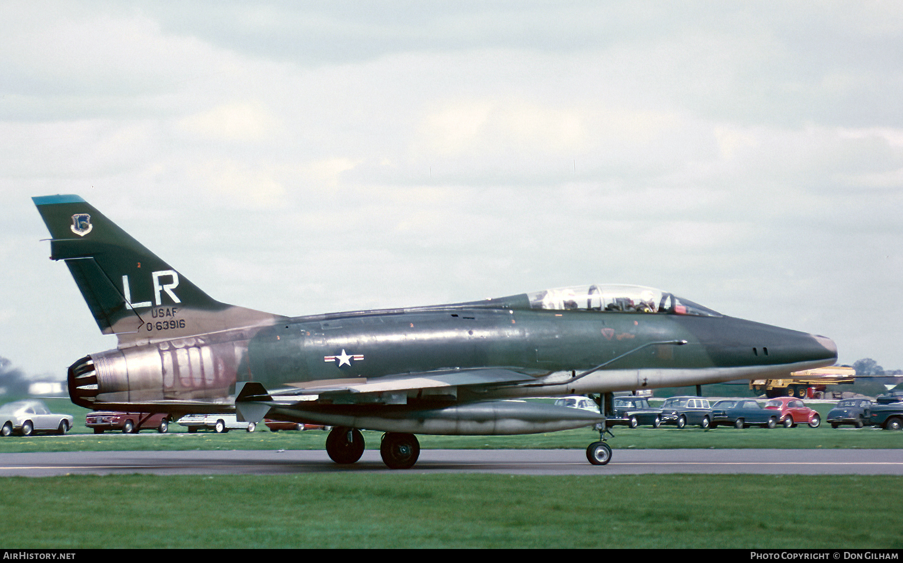 Aircraft Photo of 56-3916 / 0-63916 | North American F-100F Super Sabre | USA - Air Force | AirHistory.net #302295