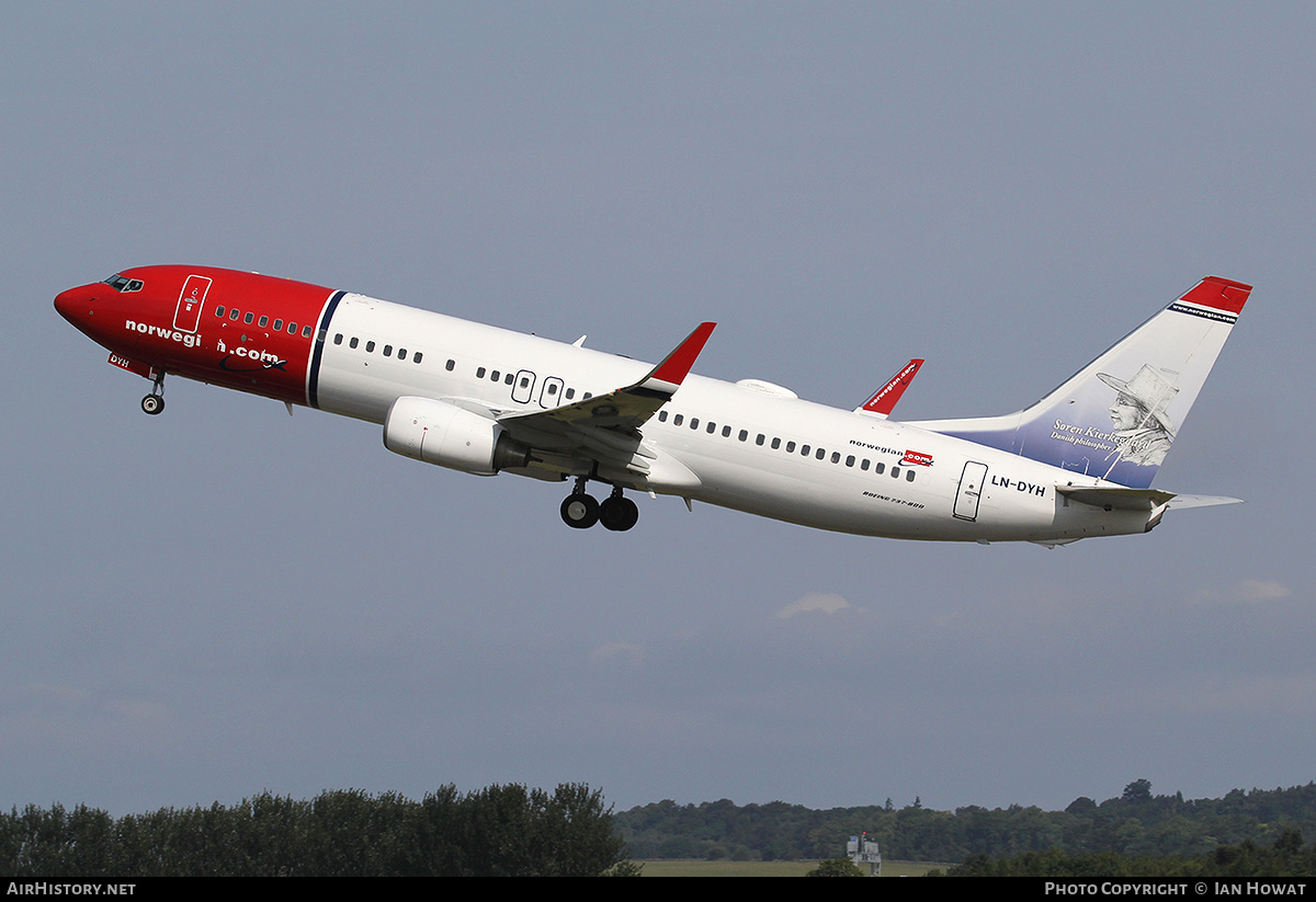 Aircraft Photo of LN-DYH | Boeing 737-8JP | Norwegian | AirHistory.net #302305