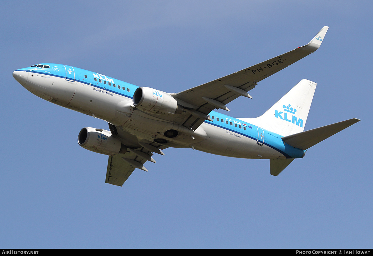 Aircraft Photo of PH-BGE | Boeing 737-7K2 | KLM - Royal Dutch Airlines | AirHistory.net #302306