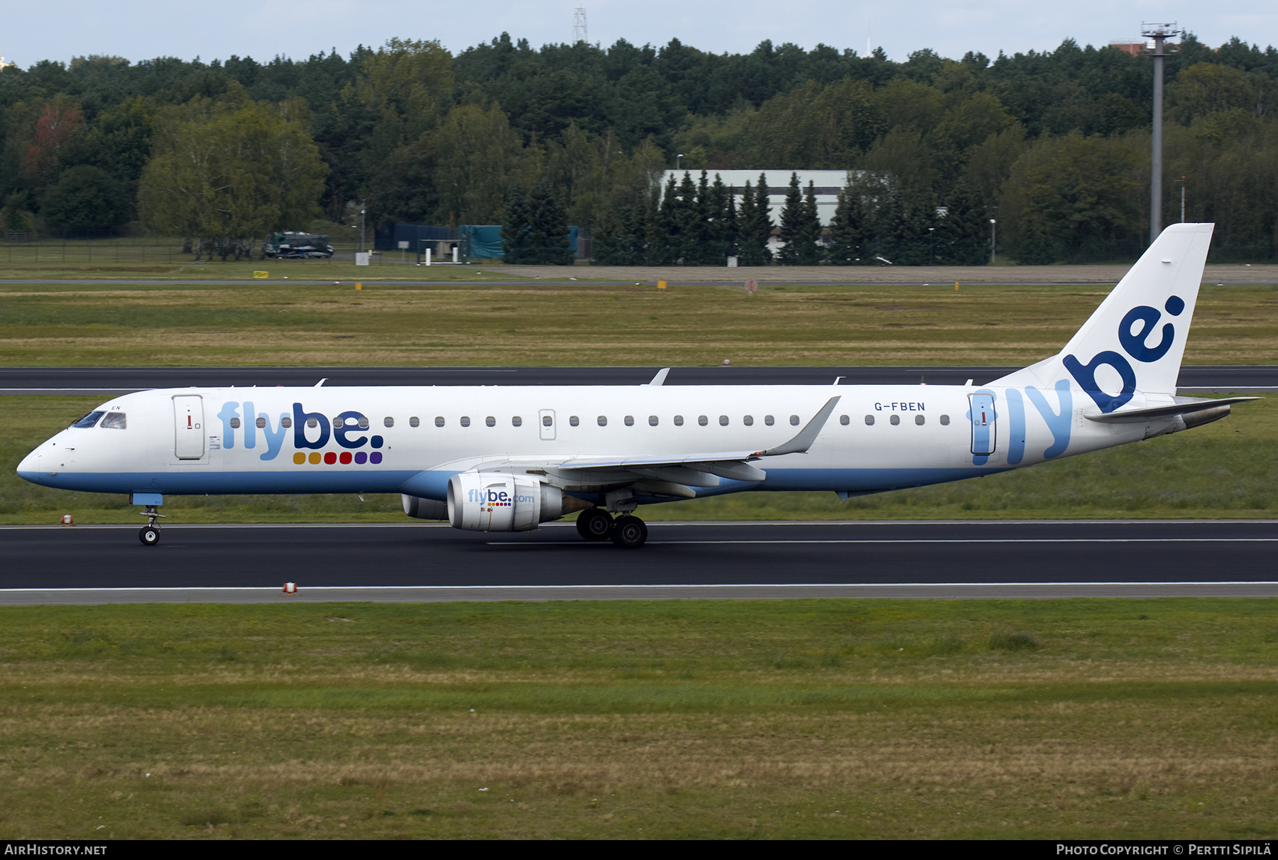 Aircraft Photo of G-FBEN | Embraer 195LR (ERJ-190-200LR) | Flybe | AirHistory.net #302309