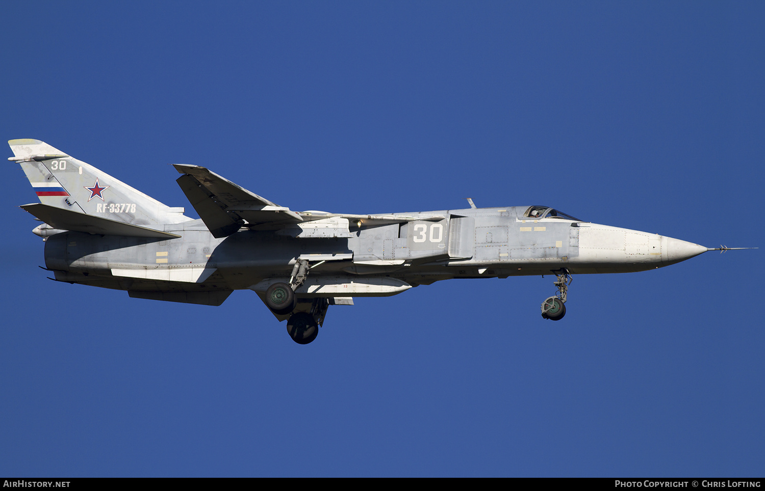 Aircraft Photo of RF-33778 | Sukhoi Su-24MR | Russia - Navy | AirHistory.net #302310