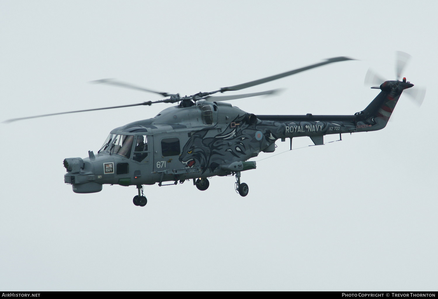 Aircraft Photo of XZ722 | Westland WG-13 Lynx HMA8DAS | UK - Navy | AirHistory.net #302315