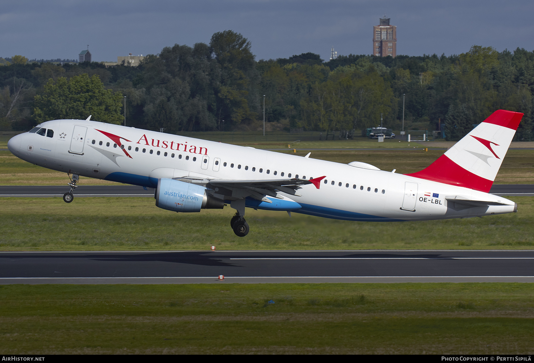Aircraft Photo of OE-LBL | Airbus A320-214 | Austrian Airlines | AirHistory.net #302316