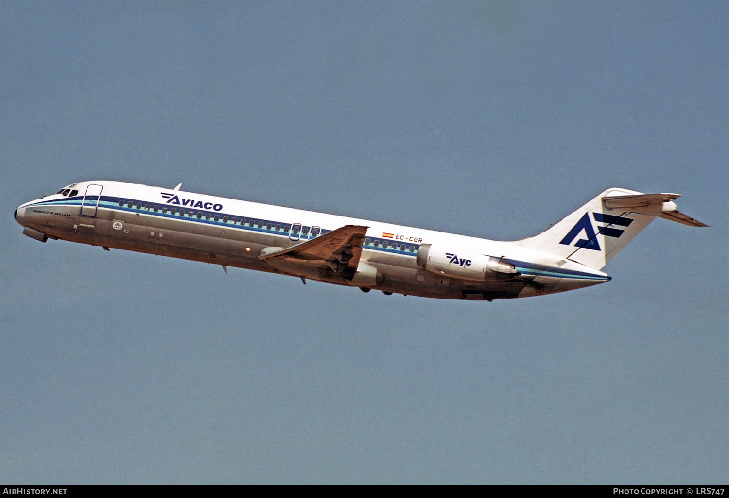 Aircraft Photo of EC-CGR | McDonnell Douglas DC-9-32 | Aviaco | AirHistory.net #302321