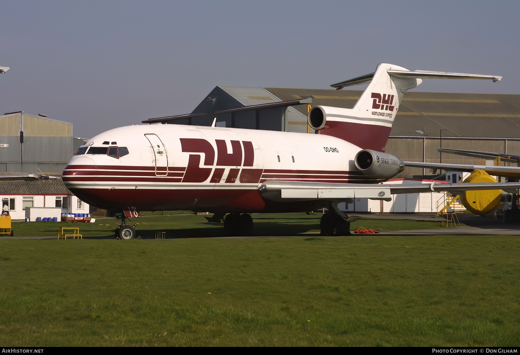 Aircraft Photo of OO-DHO | Boeing 727-31(F) | DHL Worldwide Express | AirHistory.net #302328