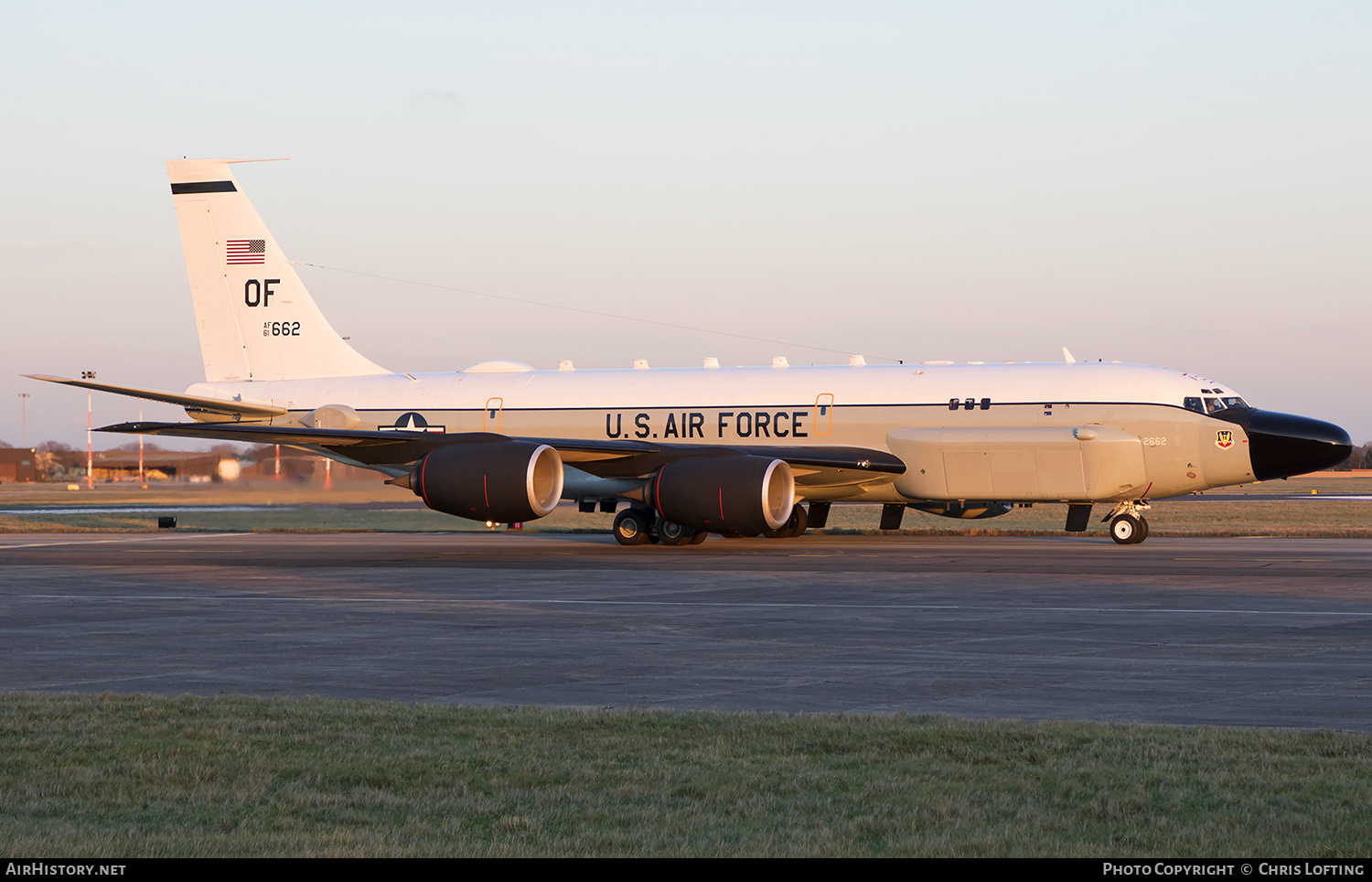 Aircraft Photo of 61-2662 / AF61-662 | Boeing RC-135S | USA - Air Force | AirHistory.net #302330