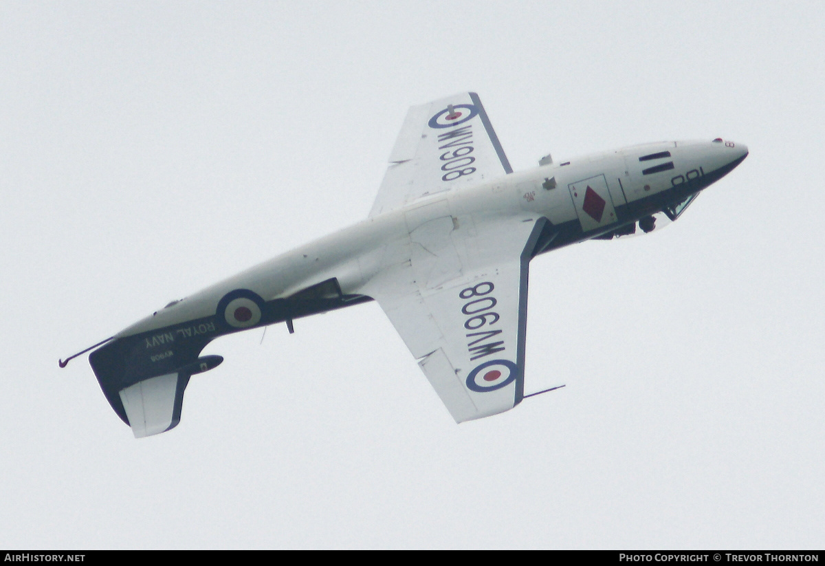 Aircraft Photo of WV908 | Hawker Sea Hawk FGA6 | UK - Navy | AirHistory.net #302336