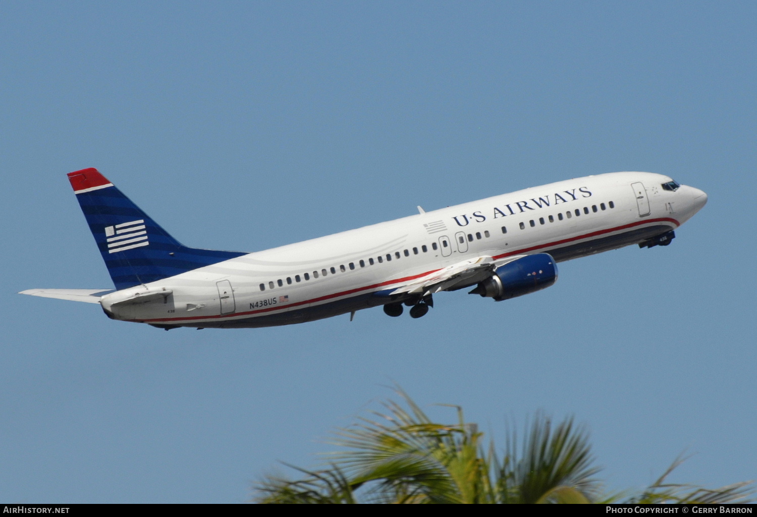 Aircraft Photo of N438US | Boeing 737-4B7 | US Airways | AirHistory.net #302338