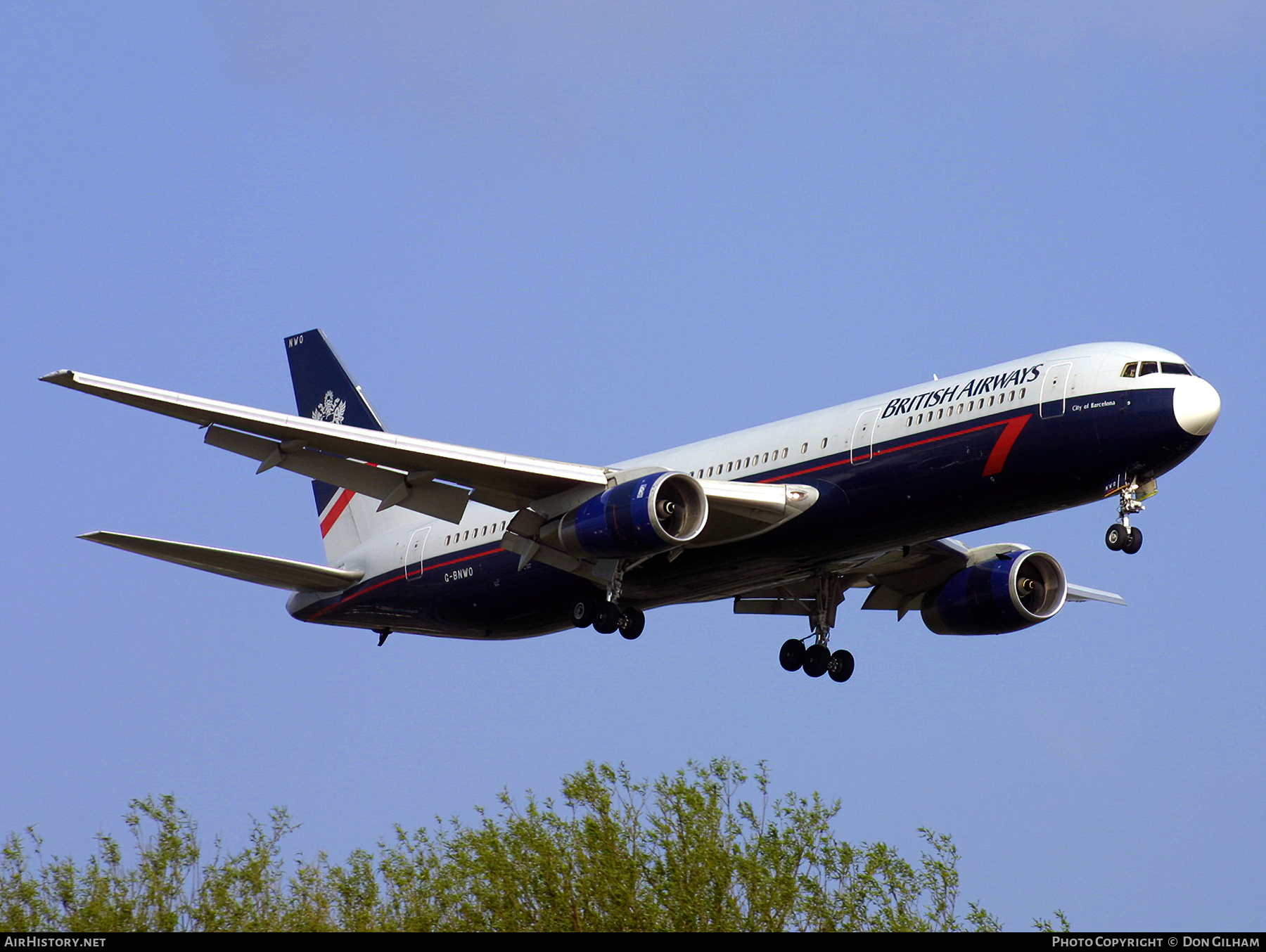 Aircraft Photo of G-BNWO | Boeing 767-336/ER | British Airways | AirHistory.net #302356