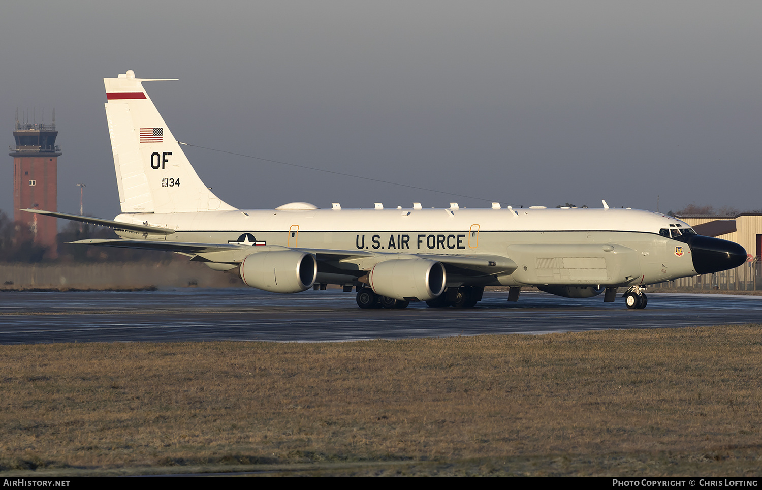 Aircraft Photo of 62-4134 / AF62-134 | Boeing RC-135W | USA - Air Force | AirHistory.net #302367