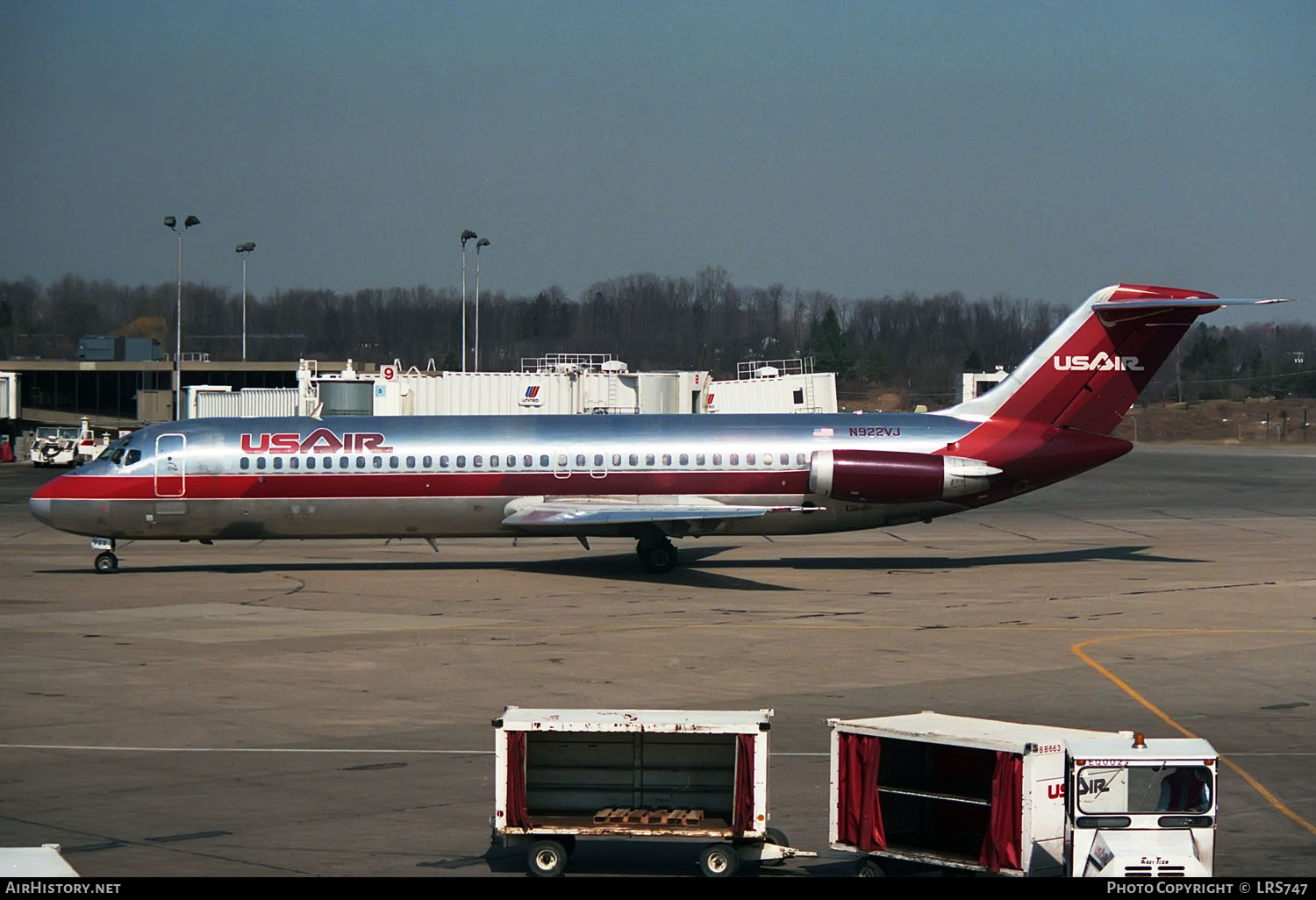 Aircraft Photo of N922VJ | McDonnell Douglas DC-9-31 | USAir | AirHistory.net #302374