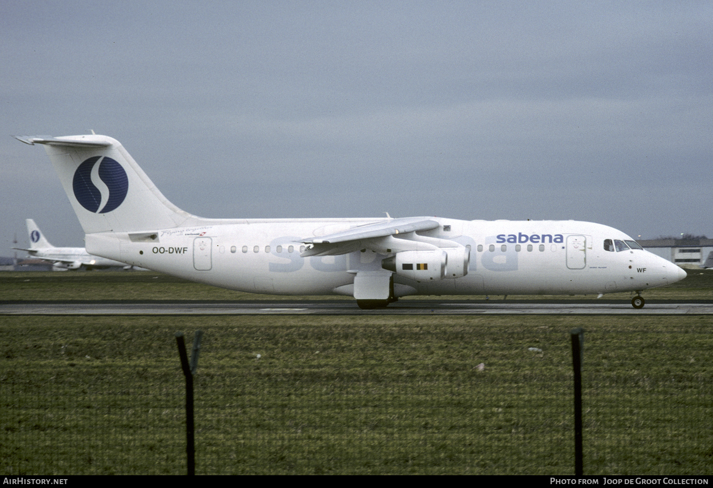 Aircraft Photo of OO-DWF | British Aerospace Avro 146-RJ100 | Sabena | AirHistory.net #302380