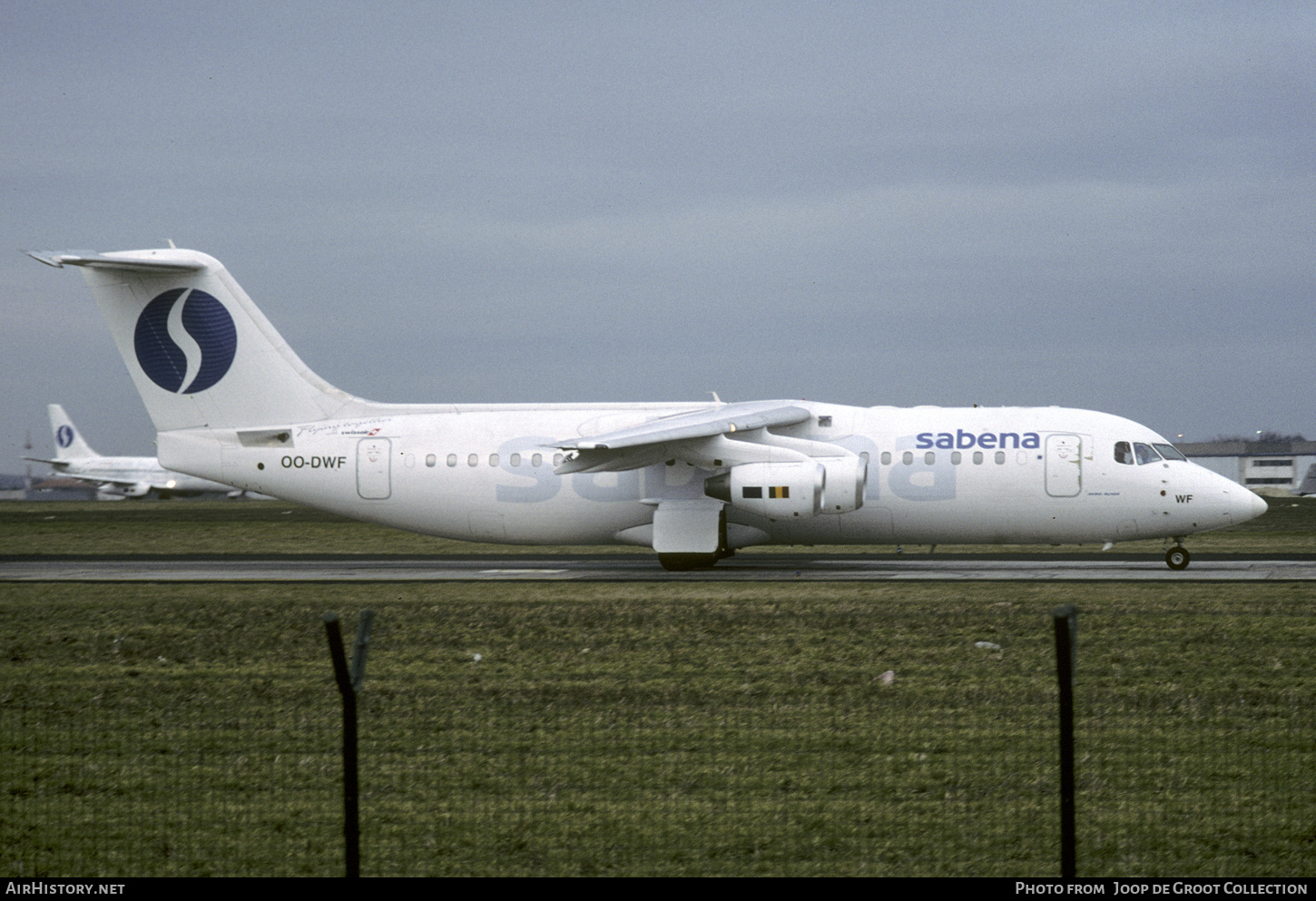 Aircraft Photo of OO-DWF | British Aerospace Avro 146-RJ100 | Sabena | AirHistory.net #302380