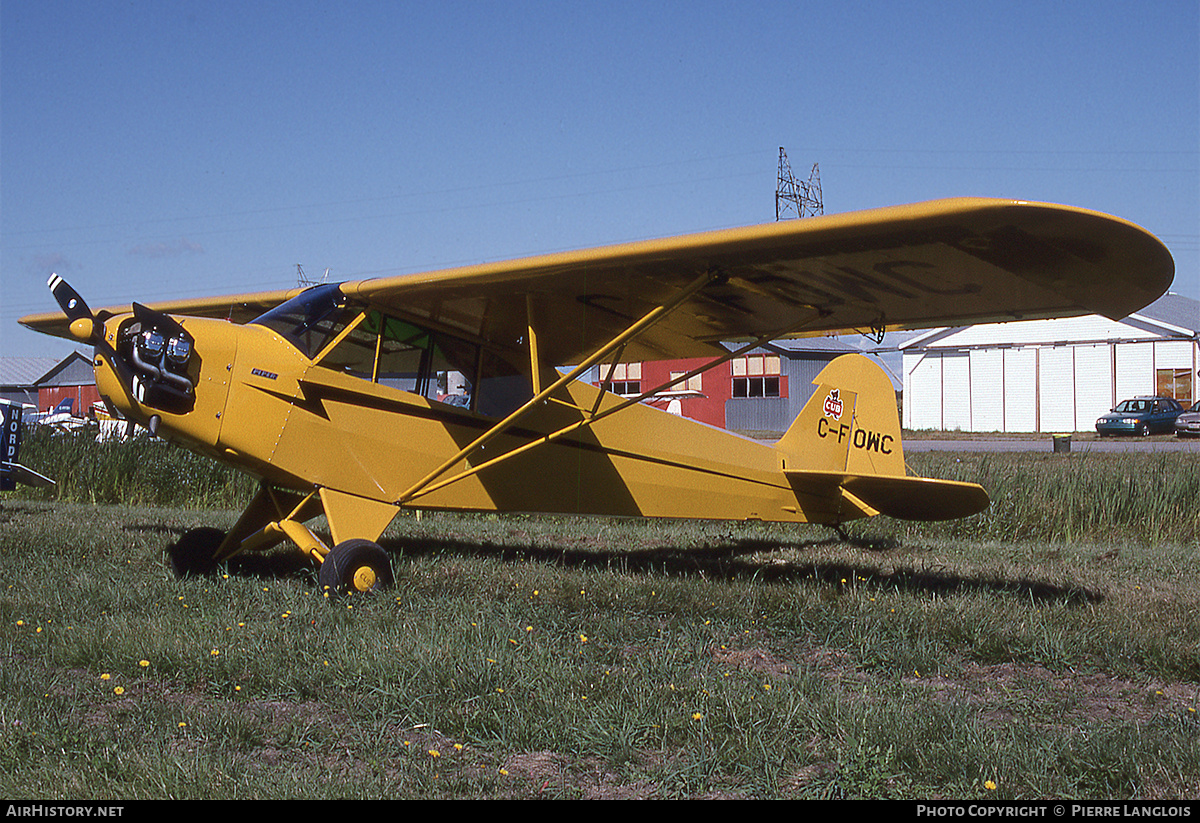Aircraft Photo of C-FOWC | Piper J-3C-65 Cub | AirHistory.net #302382