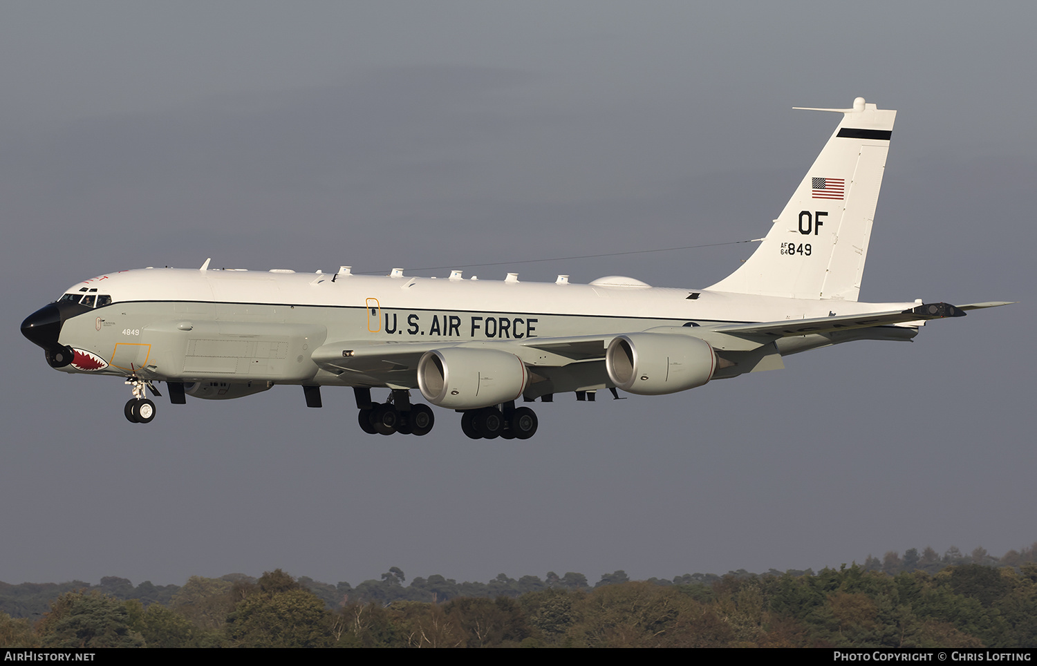 Aircraft Photo of 64-14849 / AF64-849 | Boeing RC-135U | USA - Air Force | AirHistory.net #302393