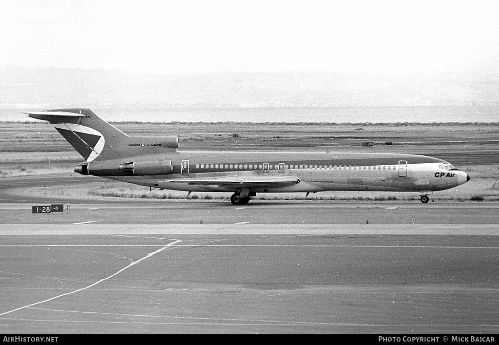 Aircraft Photo of C-GCPA | Boeing 727-217/Adv | CP Air | AirHistory.net #302406
