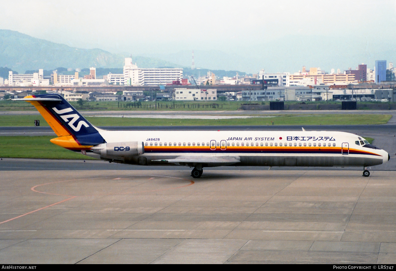 Aircraft Photo of JA8428 | McDonnell Douglas DC-9-41 | Japan Air System - JAS | AirHistory.net #302407