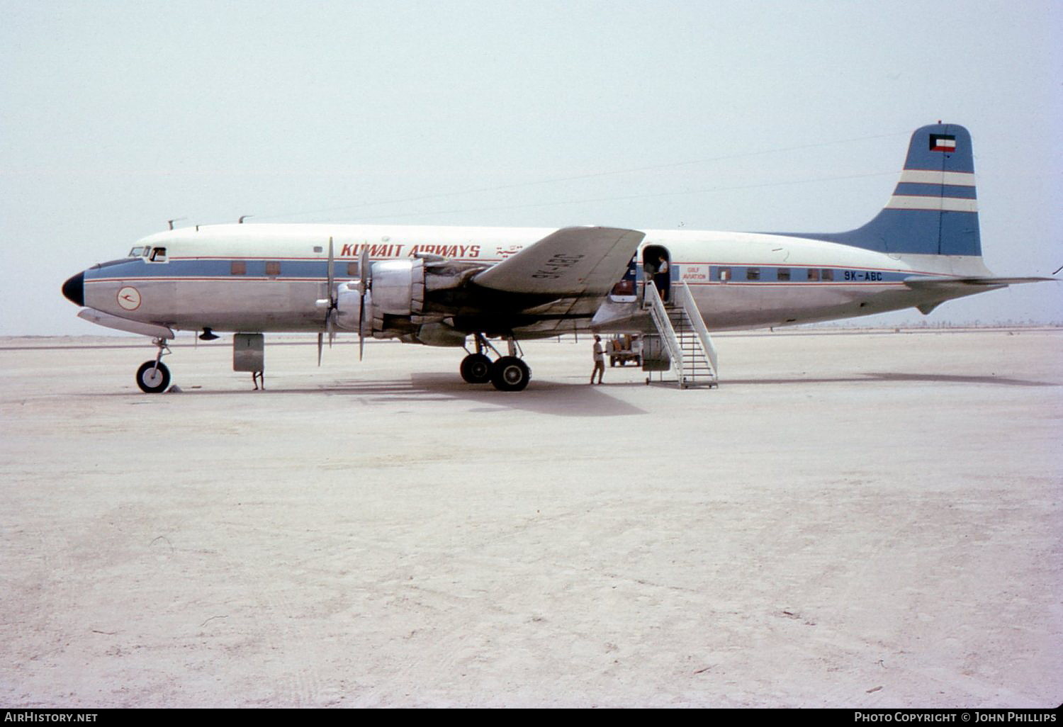 Aircraft Photo of 9K-ABC | Douglas DC-6B | Kuwait Airways | AirHistory.net #302413